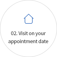 02. Visit on your appointment date