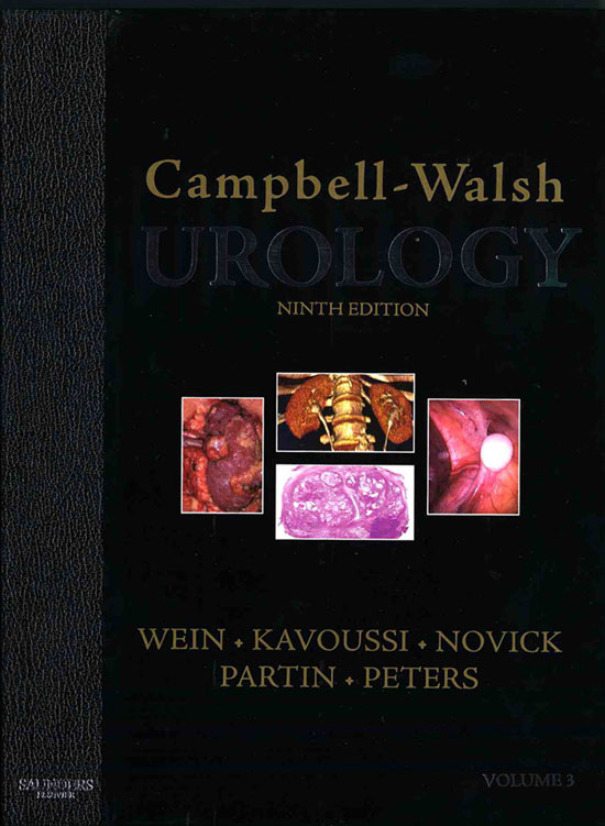 Campbell-Walsh Urology 제9판 책표지 사진