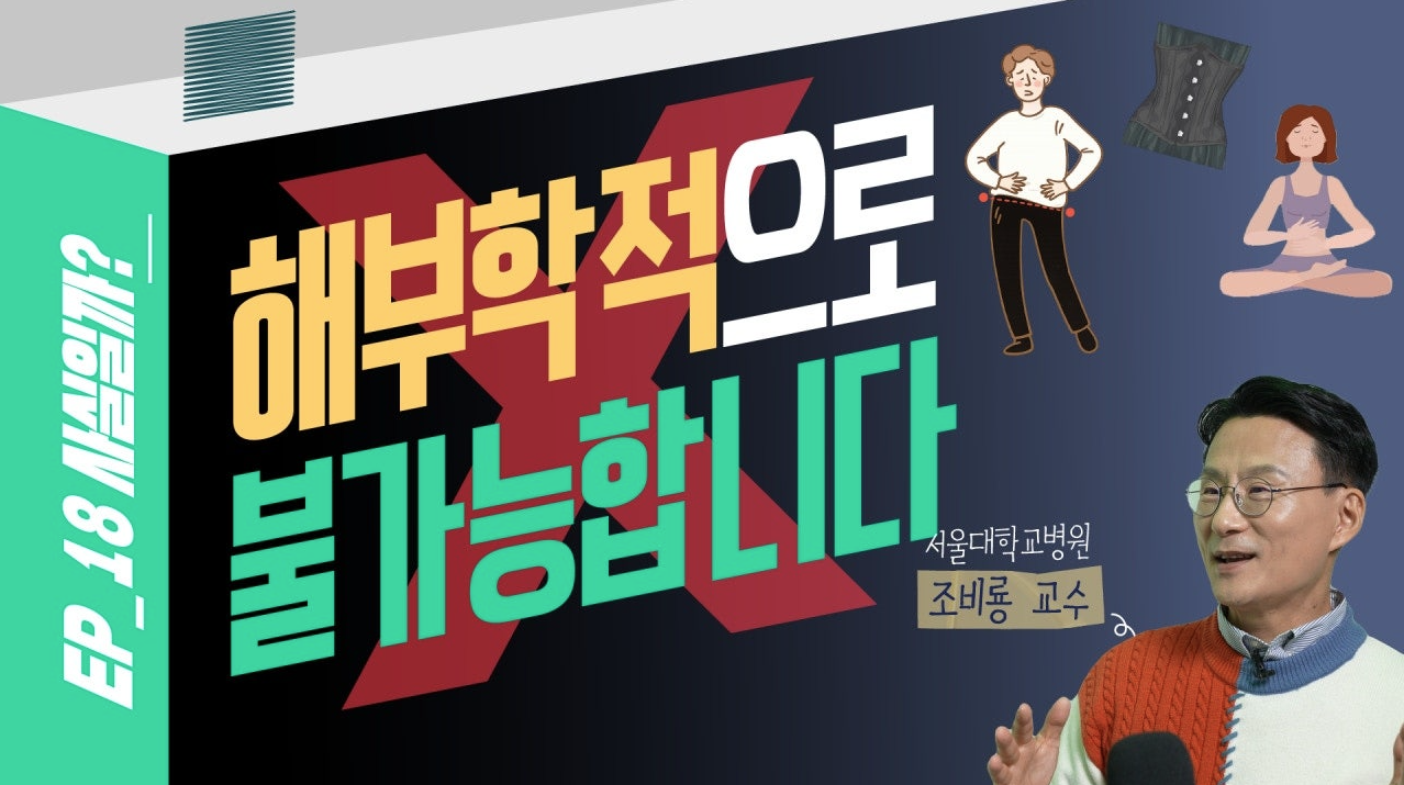 이런 방식의 몸매 교정, 해부학적으로 불가능합니다